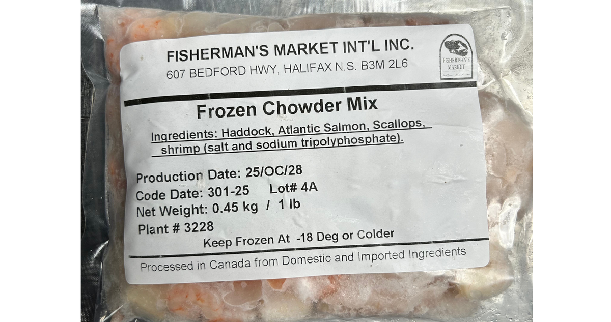 Frozen Chowder Mix – Seaside Fresh Lobster and Seafood